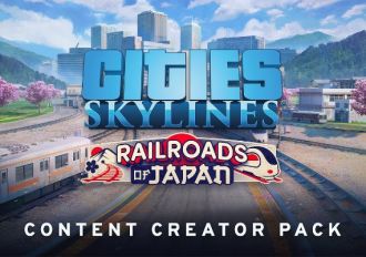 Cities: Skylines - Content Creator Pack: Railroads of Japan DLC Global Steam Digital Key