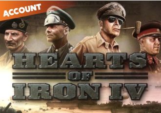 Hearts of Iron IV - Steam Account EN/DE/FR/PL/JA/PT/RU/ES Global Steam Digital Key