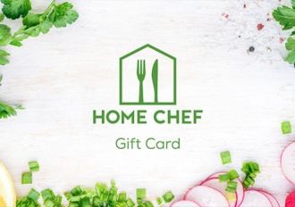 Home Chef Gift Card USD US $50 Food Digital Key
