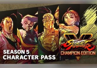 Street Fighter V - Season 5 Character Pass DLC Global Steam Digital Key