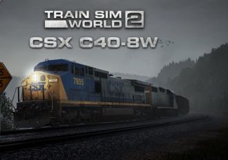 Train Sim World 2 - CSX C40-8W Loco DLC EN/DE/FR/IT/PL/RU/ZH/ES Global Steam Digital Key