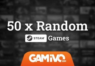 GAMIVO 50x Random Steam Games Global Steam Digital Key