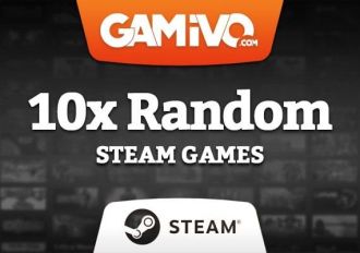 GAMIVO 10x Random Steam Games Global Steam Digital Key