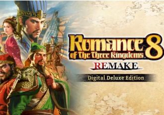 Romance of the Three Kingdoms 8 - Remake Deluxe Edition EN/JA/KO/ZH/ZH EU Steam Digital Key