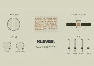 Klevgrand: DAW Cassette Tape Deck Emulation EN Global Software License Digital Key