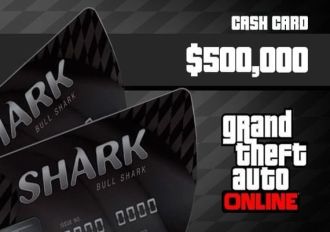 Grand Theft Auto Online - Bull Shark Cash Card DLC EN Global Rockstar Digital Key
