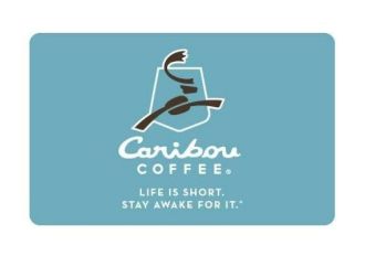 Caribou Coffee Gift Card USD US $25 Food Digital Key