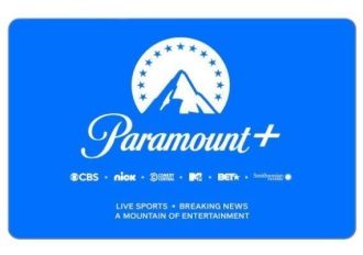 CBSi Paramount Plus Gift Card USD US $100 Prepaid Digital Key