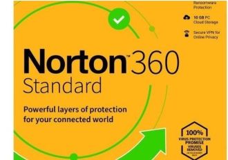 Norton 360 Standard 1 Year 1 Dev EN EU Software License Digital Key