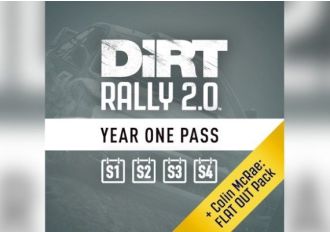 DiRT: Rally 2.0 - Year One Pass + Colin McRae: Flat Out Pack - Bundle DLC EN/DE/FR/IT/PL/JA/PT/ES Global Steam Digital Key
