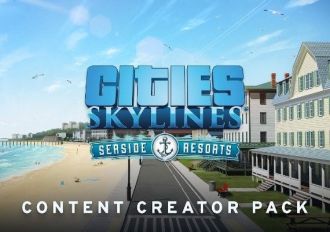 Cities: Skylines - Content Creator Pack: Seaside Resorts DLC Global Steam Digital Key