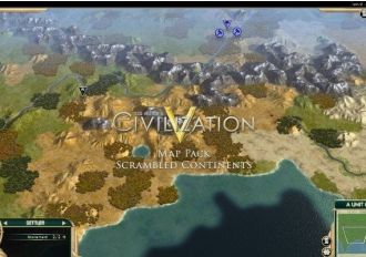 Sid Meier's Civilization V - Scrambled Continents Map Pack DLC EN/DE/FR/IT/PL/ES EU Steam Digital Key