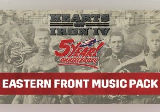 Hearts of Iron IV - Eastern Front Music Pack DLC EN/DE/FR/PL/PT/RU/ES Global Steam Digital Key