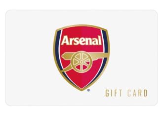 Arsenal Gift Card GBP UK £10 Prepaid Digital Key