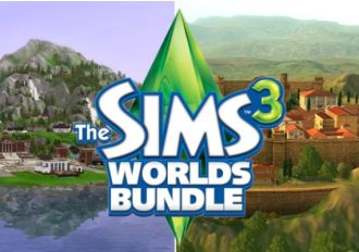 The Sims 3 - Worlds Bundle DLC Global EA App Digital Key