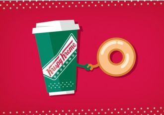 Krispy Kreme Gift Card USD US $3 Food Digital Key