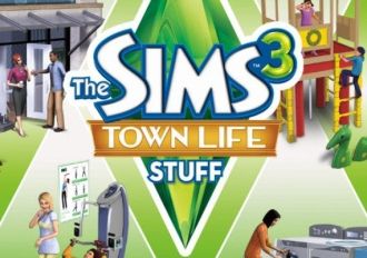 The Sims 3: Town Life Stuff DLC EU EA App Digital Key