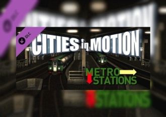 Cities in Motion: Metro Stations DLC EN/DE/FR/ES Global Steam Digital Key