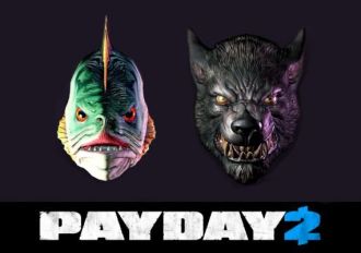 Payday 2: Lycanwulf and The One Below Masks DLC EN/DE/FR/IT/RU/ES Global Steam Digital Key