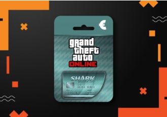 Grand Theft Auto V GTA + Whale Shark Cash Card Rockstar Digital Key