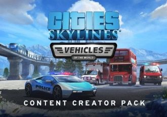 Cities: Skylines - Vehicles of the World DLC Global Steam Digital Key