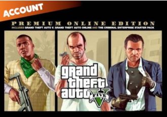 Grand Theft Auto V - Steam Account Premium Edition EN Global Steam Digital Key