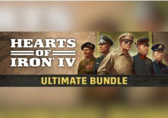 Hearts of Iron IV - Ultimate Bundle 2024 EN/DE/FR/PL/JA/PT/RU/ES Global Steam Digital Key