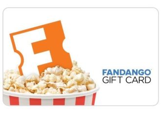 Fandango Gift Card USD US $25 Prepaid Digital Key