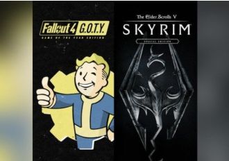 Skyrim: Anniversary Edition + Fallout 4: GOTY - Bundle EN/DE/FR/IT/RU/ES Canada Xbox One/Series Digital Key