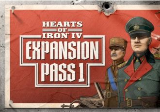 Hearts of Iron IV: Expansion Pass 1 DLC EN Global Steam Digital Key