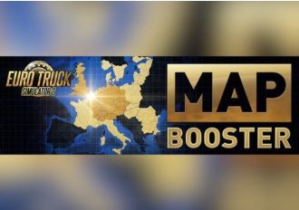 Euro Truck Simulator 2 - Map Booster DLC Global Steam Digital Key