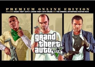 Grand Theft Auto V GTA 5 Premium Online Edition EN ROW Xbox One Digital Key