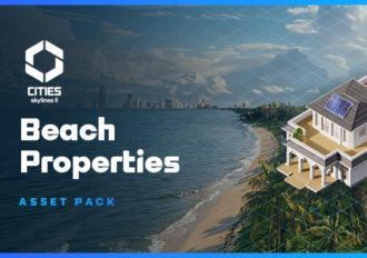 Cities: Skylines II: Beach Properties DLC Global Steam Digital Key