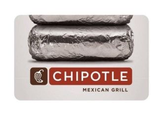 Chipotle Gift Card USD US $13 Food Digital Key