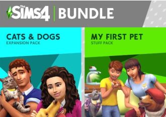 The Sims 4: Cats and Dogs + My First Pet Stuff - Bundle DLC EU Xbox One/Series Digital Key