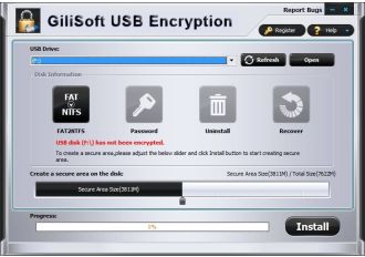 Gilisoft USB Encryption EN Global Software License Digital Key