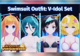 Neptunia Virtual Stars - Swimsuit Outfit: V-Idol Set DLC EN Global Steam Digital Key