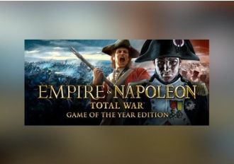 Empire and Napoleon: Total War - GOTY Collection EN/DE/FR/IT/PL/CS/RU/ES EU Steam Digital Key