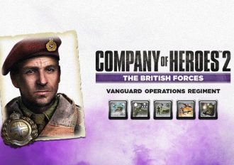 Company of Heroes 2: British Commander - Vanguard Operations Regiment DLC EN/DE/FR/IT/PL/CS/RU/ES Global Steam Digital Key