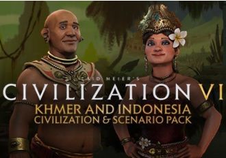 Sid Meier's Civilization VI - Khmer and Indonesia Civilization + Scenario Pack DLC EN EU Steam Digital Key