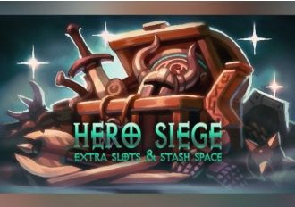Hero Siege - Extra Slots and Stash Space DLC EN/JA/KO/PT/RU/ZH/FI Global Steam Digital Key
