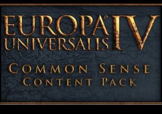 Europa Universalis IV - Common Sense - Content Pack DLC EN/DE/FR/ES Global Steam Digital Key