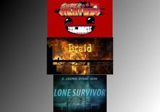 Super Meat Boy + Lone Survivor + Braid EN Global Steam Digital Key