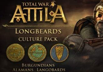 Total War: Attila - Longbeards Culture Pack DLC EN EU Steam Digital Key