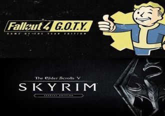 The Elder Scrolls V: Skyrim - + Fallout 4 GOTY Special Edition EN Global Steam Digital Key