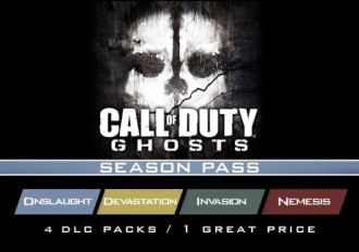 CoD Call of Duty: Ghosts - Season Pass DLC EN Global Steam Digital Key