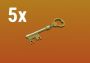 Team Fortress 2 - Mann Co. Supply Crate Key DLC 5X Edition Global Official website Digital Key