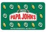 Papa Johns Gift Card USD US $5 Food Digital Key