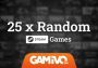 GAMIVO 25x Random Steam Games Global Steam Digital Key