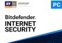 Bitdefender Internet Security 2 Years 3 Dev EU Software License Digital Key